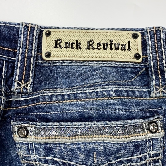 Rock Revival Pilkin Capri Size 25 - Picture 5 of 13